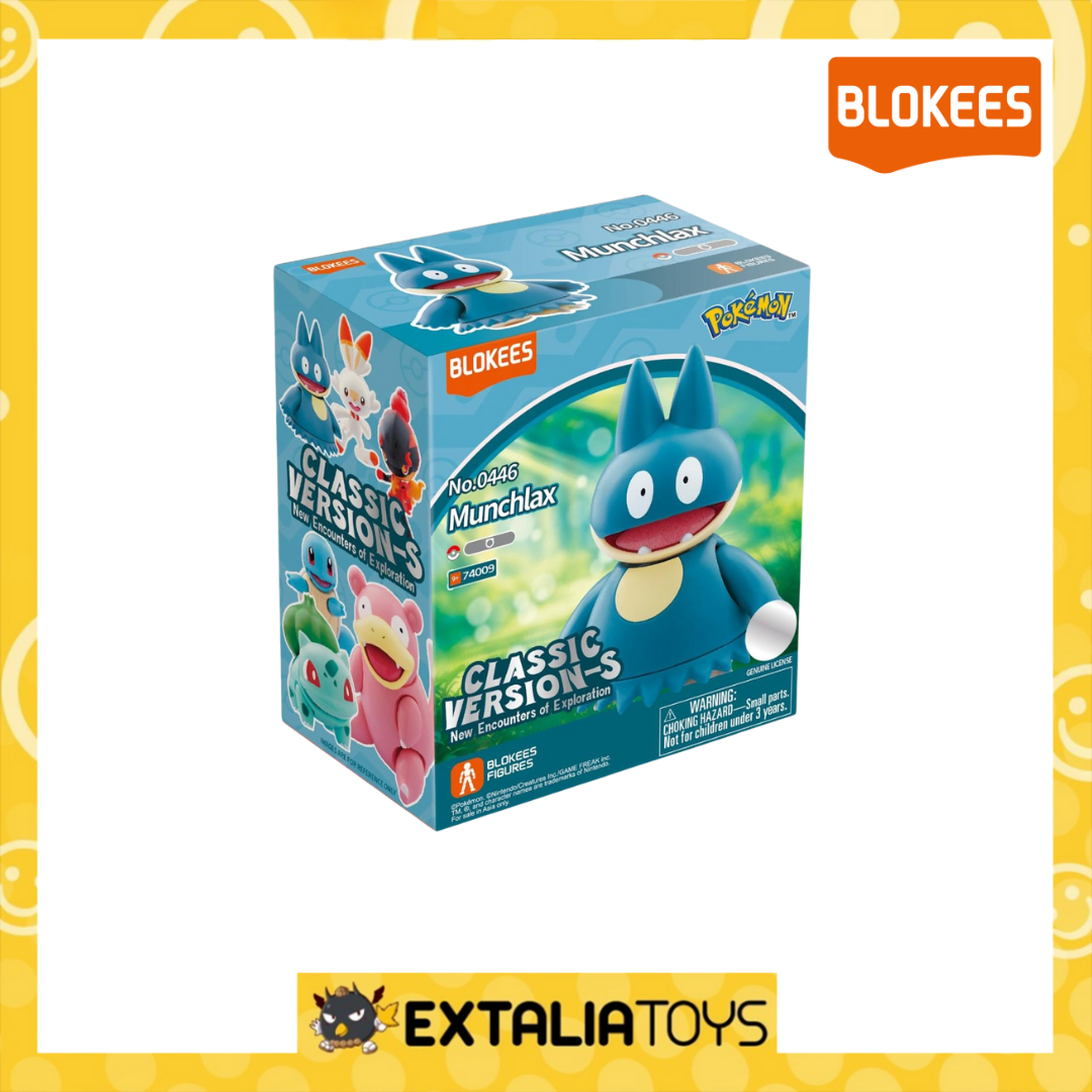 (READY) Blokees Figures - Pokémon Classic Version CV-S - Munchlax (READY) Blokees Figures - Pokémon Classic Version CV-S - Munchlax